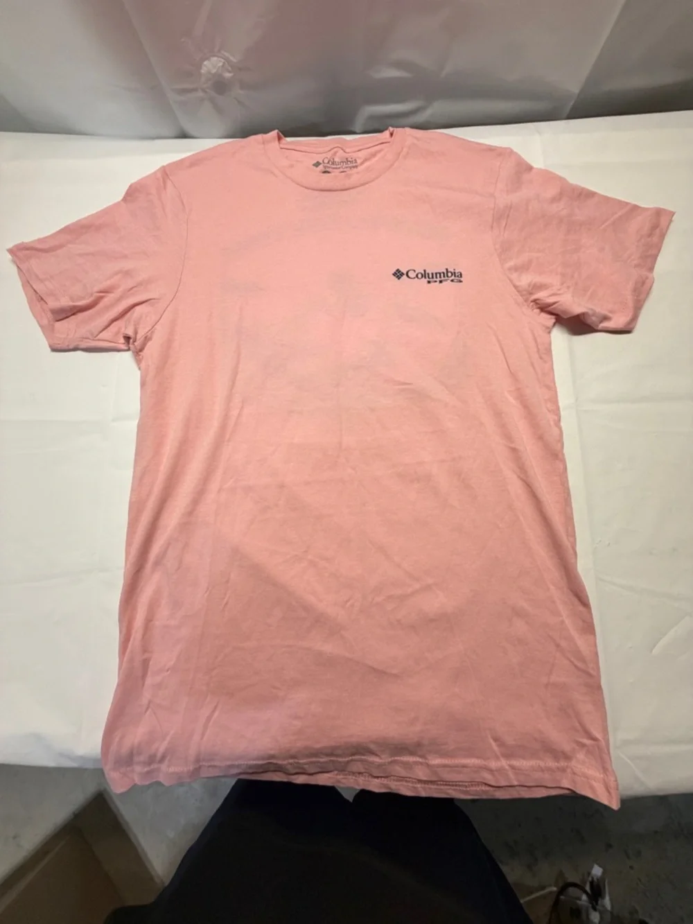 Columbia Pink‎ Short Sleeve Logo Tee